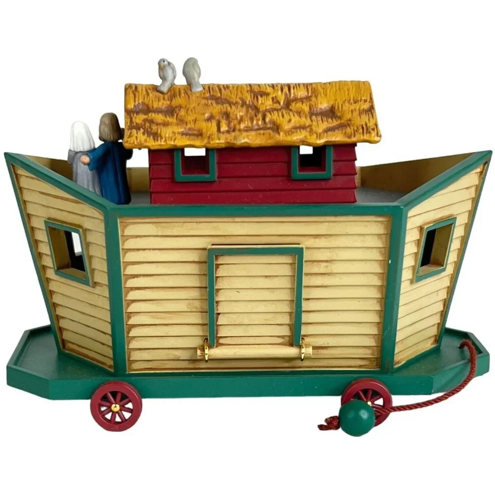 Vintage 1994‎ Hallmark Ornament Noahs Ark Special Edition Bear Seal Pairs